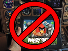 No birds in the cockpit!