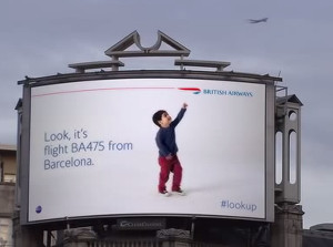 British Airways Billboard
