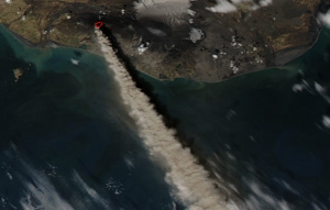 Eyjafjallajokull ash cloud - Source: NASA