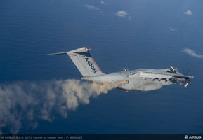 A400M dispersing ash