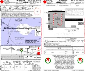 Jeppesen Santa Chart - AeroSavvy