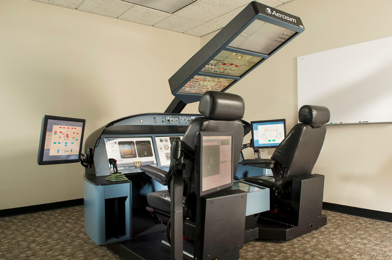 airbus a320 cockpit trainer