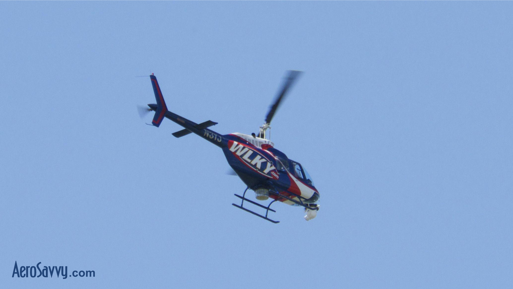 WLKY TV Bell 206B - AeroSavvy