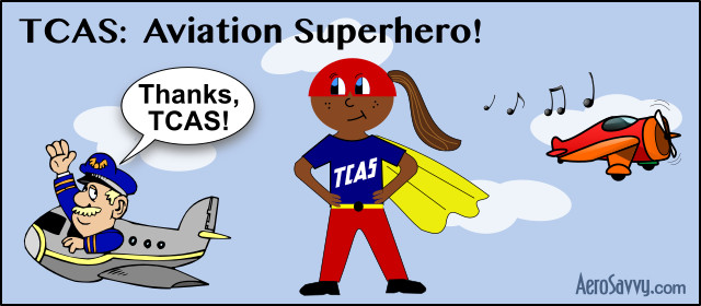 TCAS Aviation Superhero