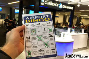 AeroSavvy Airport BINGO Currency Exchange