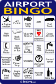 AeroSavvy Airport Bingo Card 3