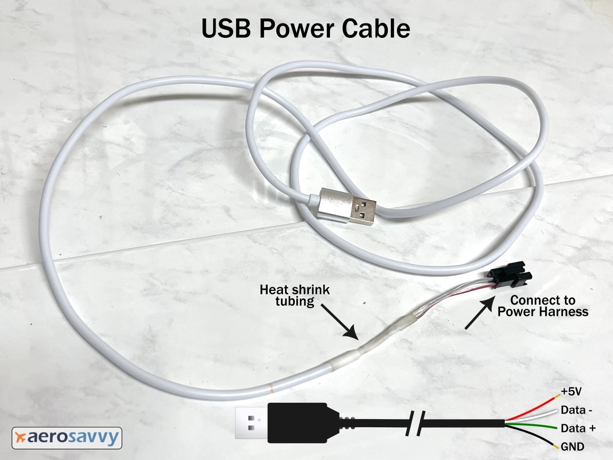 Usb Computer Power Cable USB Power Cable2 - AeroSavvy